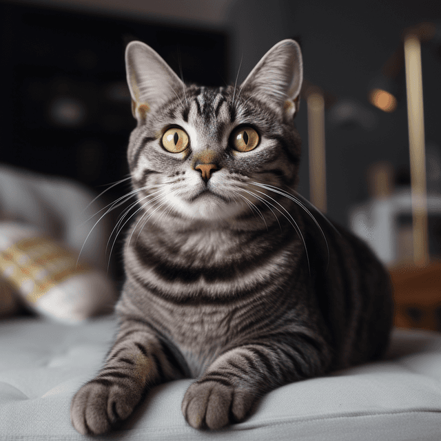 American Wirehair cat