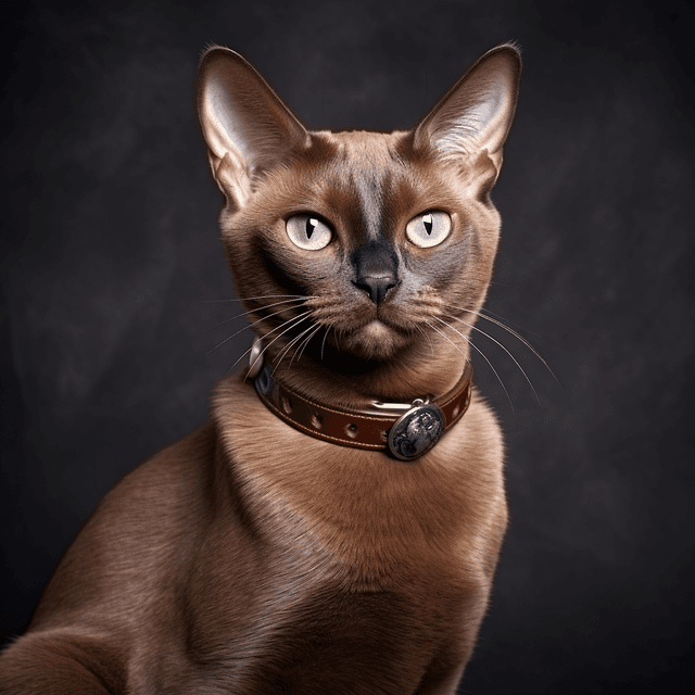 European Burmese cat