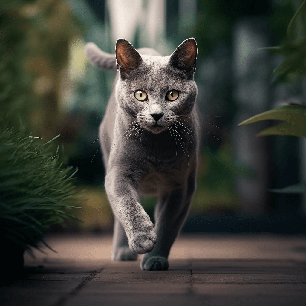 Korat cat