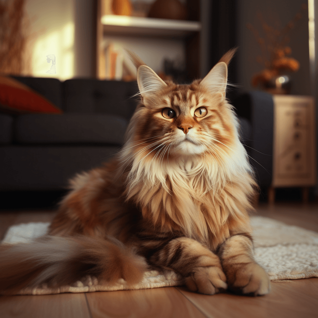 Maine coon cat