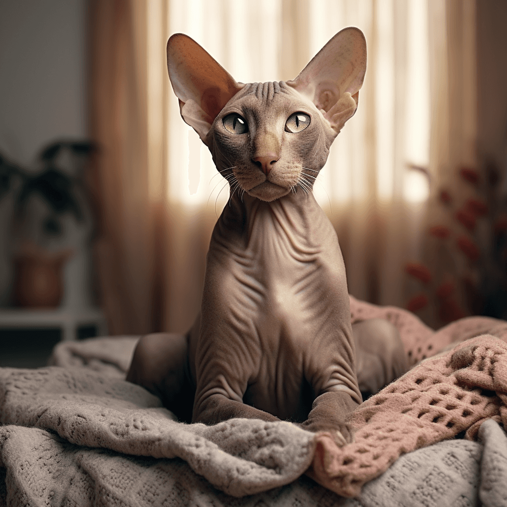 Peterbald cat