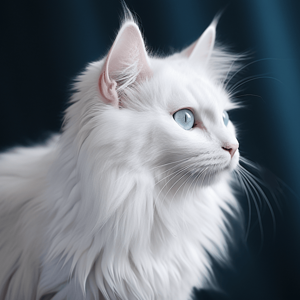 Turkish angora cat